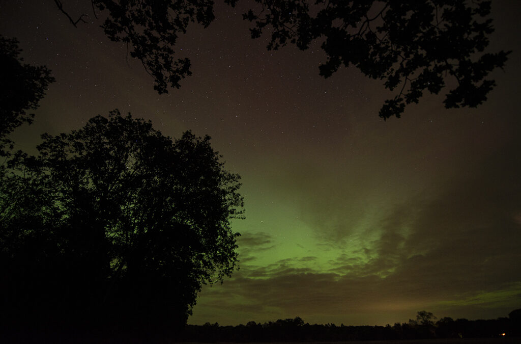 Kans op noorderlicht vannacht en morgen